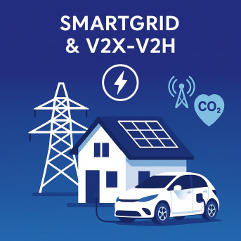 Smart grids, V2X & V2H