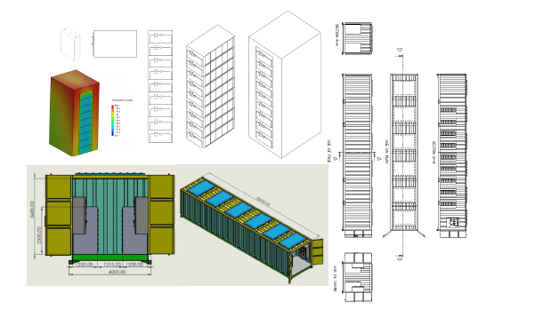 Stockage stationnaire industriel